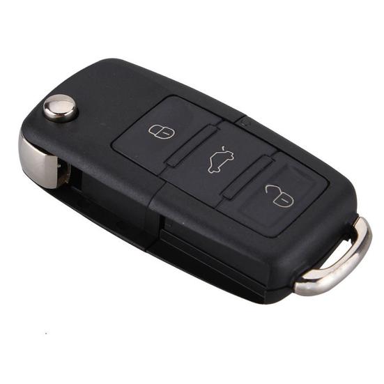 Складной 3-кнопочный чехол-брелок с дистанционным управлением для Bora Passat Golf Polo Jetta
