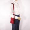 PRADA 2WAY waist bag Shoulder Bag MV583 CERISE Red Nylon Women Used