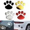 Mirror Cat Dog Footprint Bumper Car Stickers Autos Window Decal Footprint Sticker Windshield Decals
