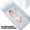 Bed Fence Set Keep Arm Legs Safe Crib Mesh Easy Installation Breathable Crib Guardrail Household Baby Products