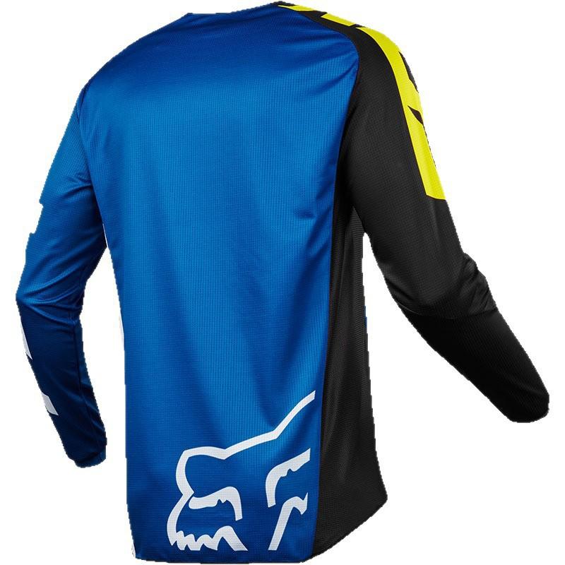 FOX Motocross Riding Shirt Long Sleeve Quick Dry Breathable Jersey Off-Road Motorcycle Cycling Use