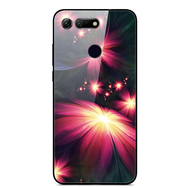 Для Huawei Honor View 20 Чехол Honor 20 Закаленное Стекло Космический Чехол Стеклянная Задняя Панель для Huawei Honor 20 lite Honor20 Pro View 20