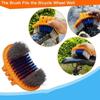 Flexible Bristle Bike Cleaning Tool Universal Chain Cleaner Tool New Cycling Scrubbing Tool