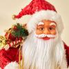 Большая кукла Санта-Клауса 60 см Рождественская кукла Настольная фигурка Санта-Клауса Фигурка Санты Украшение 2025 Рождественский декор Дом Рождество