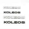 KOLEOS Letter Word Badge Sticker Rear Trunk Logo Emblem Decal For KOLEOS Car Accessories