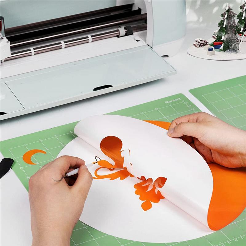 A96I-Режущий коврик для Cricut Maker 3/Maker/Explore 3/Air 2/Air/One 12 шт. 12X12 дюймов Режущие коврики Запчасти Аксессуары Зеленый