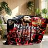 Custom Name Personalized Bayer 04 Leverkusen Print Blanket, Home Decor, Bedroom, Sofa, Camping, Couch, Gifts for Birthday Christmas