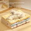 Cat Blanket Pet Bed Thermal Fluffy Blanket for Cats Dogs Soft Reversible Mat for Indoor Outdoor Use All Season Comfort
