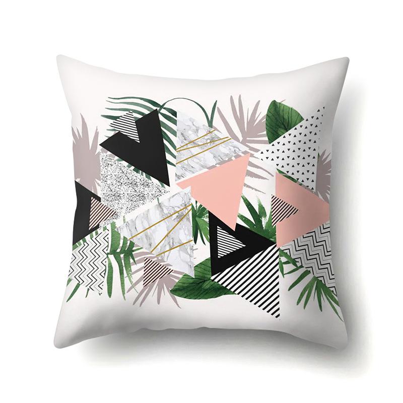 Polyester Pillowcase Automobile Decoration Home Printed Pillowcase