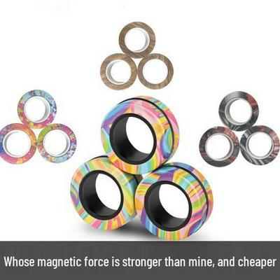 Магнитный браслет-спиннер в виде шины - Игрушка для снятия стресса, спиннер для пальцев