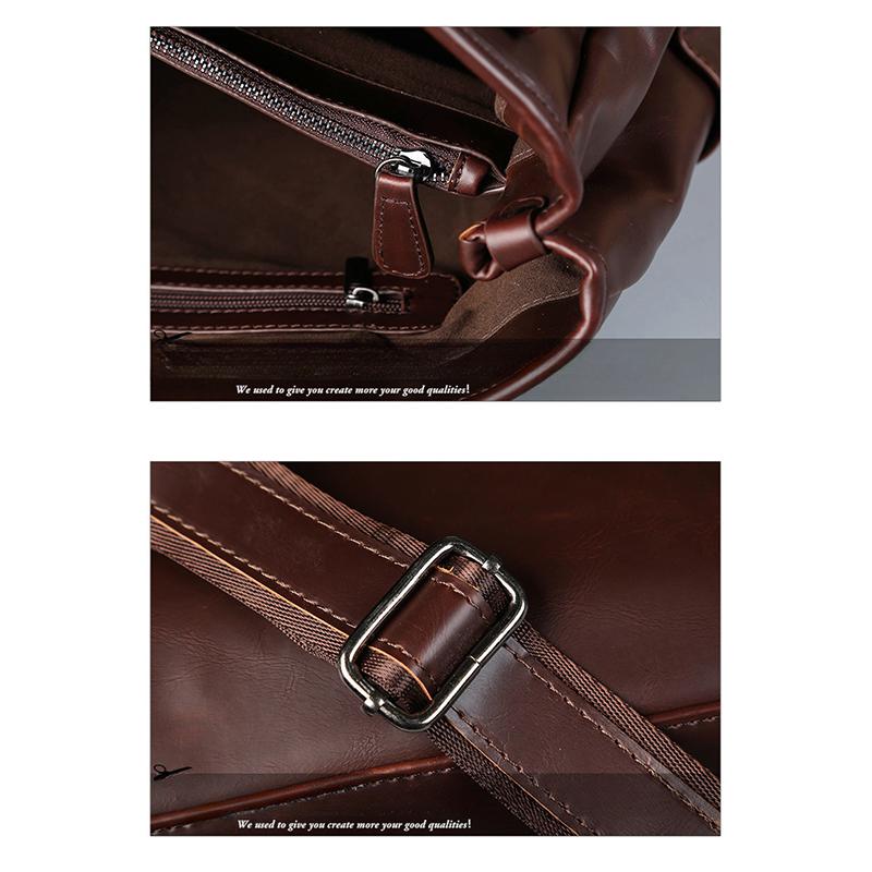 Мужские сумки, кожаные портфели большой вместимости, мужские повседневные сумки-мессенджеры, сумки через плечо в стиле ретро, деловые компьютерные сумки