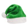 Santa Hat for Women Men Plush Velvet Christmas Hats Soft Holiday Dress-up Accessory for New Year Party Supplies