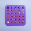 5Pcs Bingo Game Card Easy-Read With Sliding Windows Reusable Logical Thinking Ability Game Bingo Board Game Party Gift