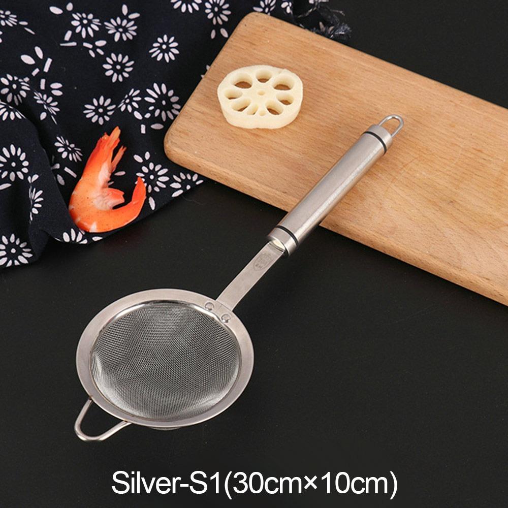 Fine Mesh Skimmer Spoon Stainless Steel Tea Strainer New Food Strainer Juice Filtering