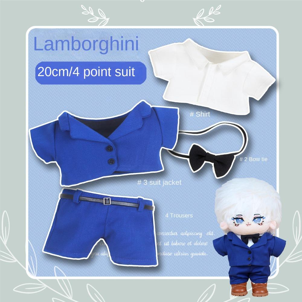 Cute Clothes for 20cm Cotton Doll Jumpsuits Skirts Suits Children Toys Gift Jumpsuits  (No Doll)