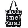 Сумка-тоут Marimekko Logo Notko, Черный x Кремовый (99)