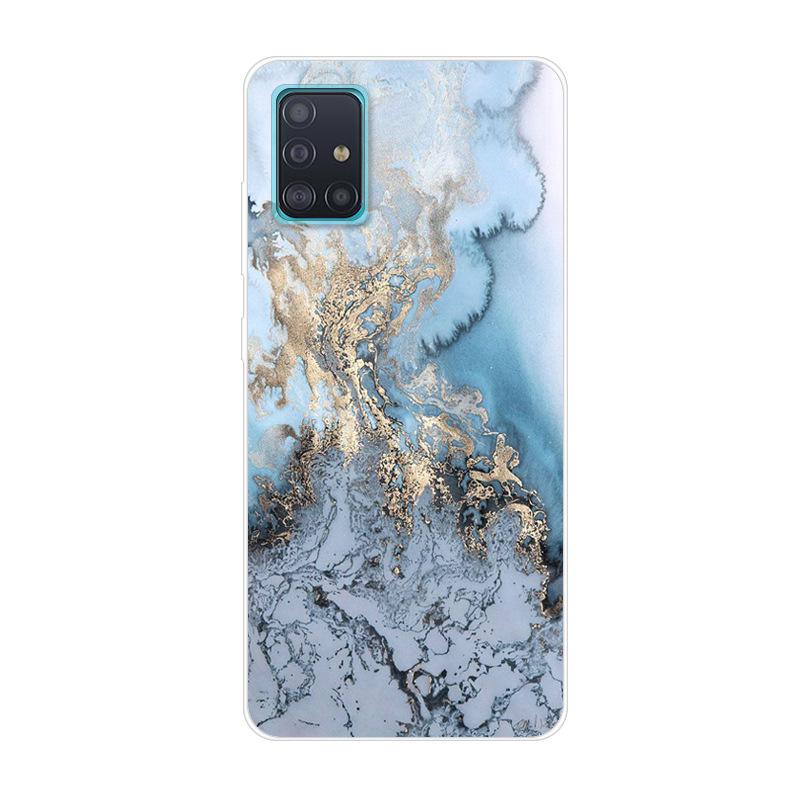 Для чехла Samsung Galaxy A71 A51 M31 Чехол M31S Мягкий силиконовый задний чехол для Samsung A71 M31S Чехол A 51 Ударопрочный чехол M31 Чехол