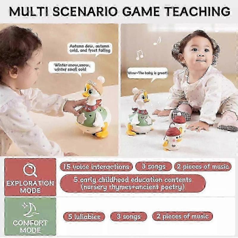 Игровой набор «Прогуливающееся семейство уток» с ходячими утятами для младенцев