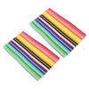 2700 Sheet Star Paper Strips 27 Colors Holiday DIY Double Sided Folding Paper for School Arts Craft