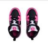 Jordan Air Jordan 1 Mid Synthetic Leather Mid top Basketball Shoes Pink Black Infant And Toddler 644507-002