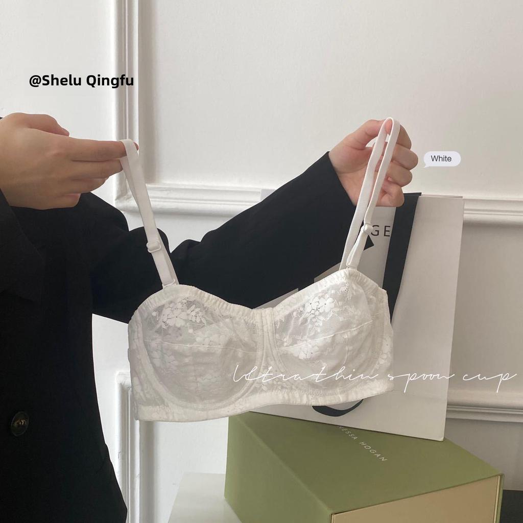 Бюстгальтер без бретелек с защитой от провисания для большой груди, маленький размер, ультратонкий, нескользящий, невидимый топ-труба