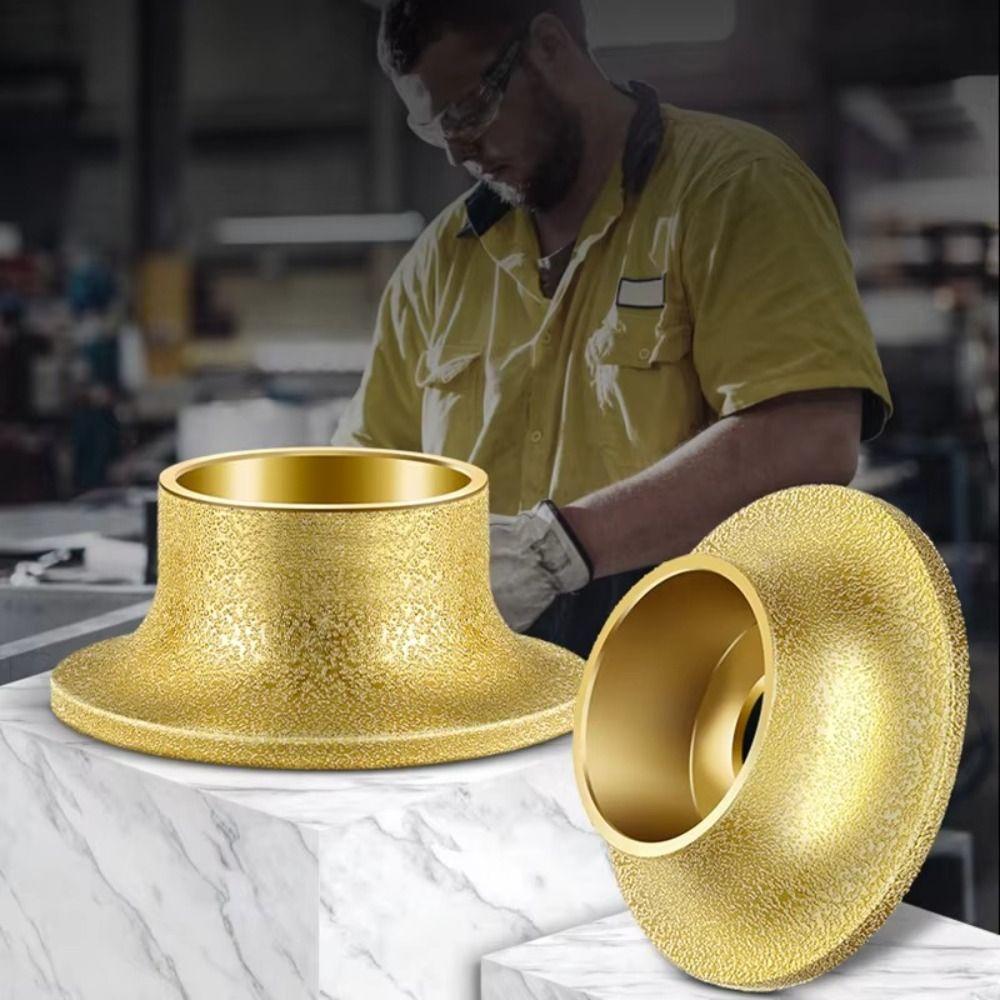 75 мм Мрамор Гранит Плитка Обрезка Шлифовальный Круг Французская Кромка Угловая Шлифмашина Шлифовальный Диск