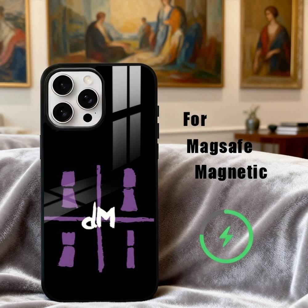 D-Depech-H COOL B-Band-D M-Mode Phone Case For iPhone17,16,15,14,13,12,11 Plus,Pro Max Magnetic For Magsafe Wireless Charging