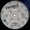 7-дюймовая пластинка BRAM TCHAIKOVSKY - Sarah Smiles SWAG3 Criminal Record 1978 UK Rock Б/у