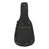 Сумка для электрогитары 39 дюймов 7 мм подкладка Водонепроницаемый чехол для выступлений с шейным ремнем Карманы Черный