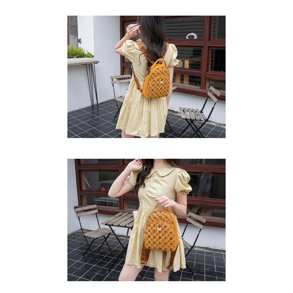 Сумка через плечо с принтом в стиле ретро, многофункциональная школьная сумка, повседневные рюкзаки большой вместимости