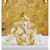Ceramic Ganesh Idol For Car Dashboard Ganesha Murti Ganpati Idol For Home Decor Puja Lord Ganesh Statue Gift