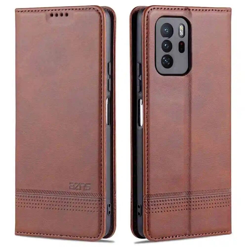 Magnetic Flip Case for Xiaomi POCO X3 GT X3 Pro NFC Case Leather Wallet Case for Poco X6 M2 M3 M4 X4 Pro 4G 5G Cover