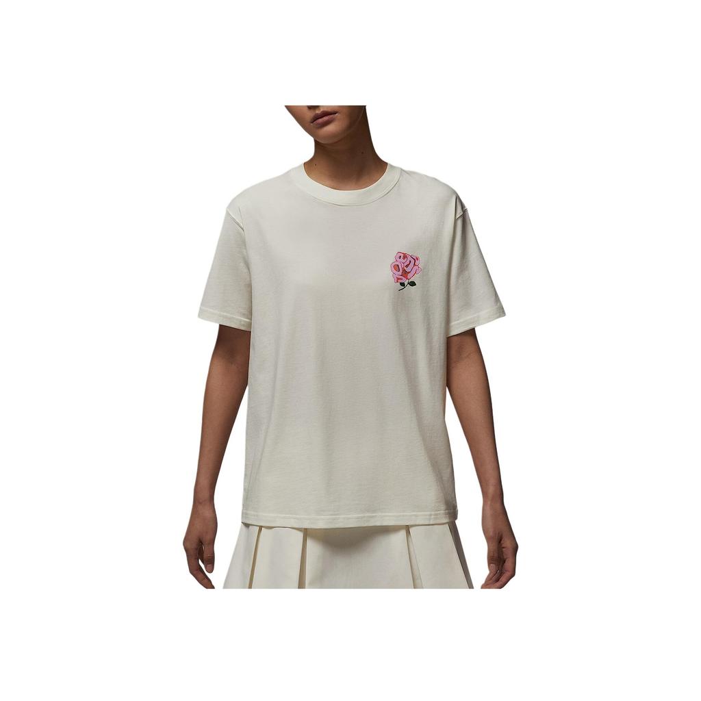Nike SS25 Футболка с коротким рукавом для бега, тренировок, повседневная, дышащая, мужская, топы, молочно-белая, HJ0194133
