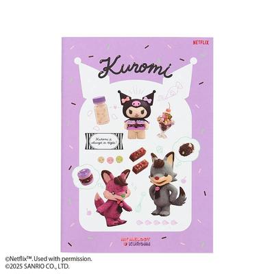 Sanrio Netflix MY MELODY & KUROMI KUROMI Блокнот A5 Япония НОВЫЙ