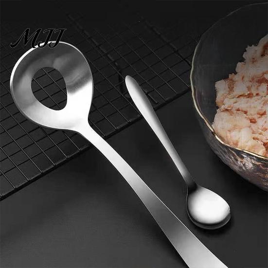 Кухонный инструмент для фрикаделек, ложка-формовка для фрикаделек из нержавеющей стали, антипригарный инструмент для формирования фрикаделек, эргономичная ручка, кухонная униформа, круглая говядина, рыба