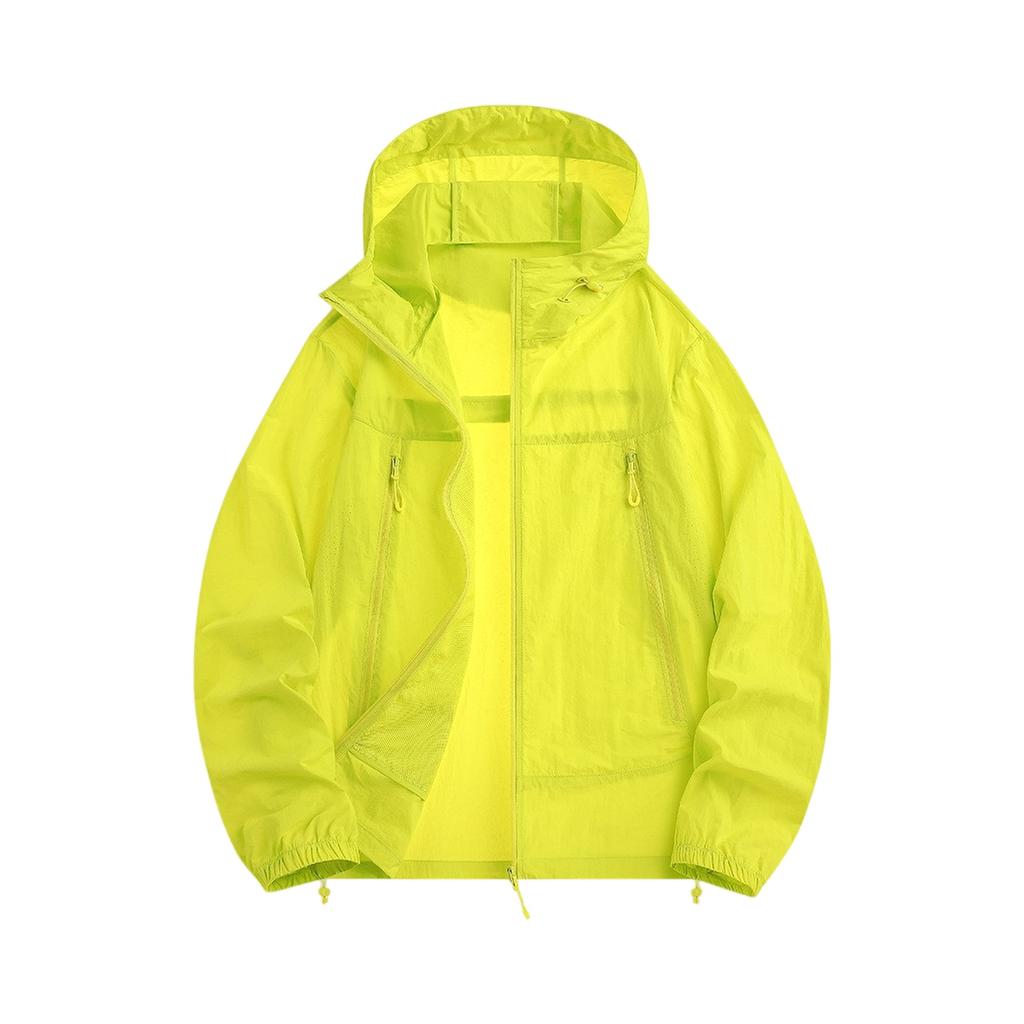 Легкая куртка с капюшоном для пар, модная, солнцезащитная, на полной молнии, дышащая, удобная толстовка, верхняя одежда для спорта на открытом воздухе