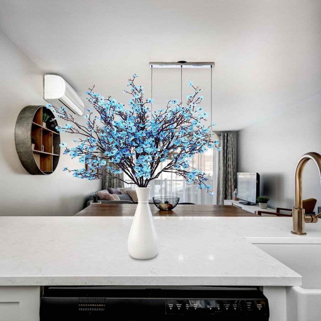 Искусственные цветы, полные звезд, шелковые цветы, сушеный букет, свадебный ресторан, украшение, вечеринка, свадьба, 4 шт.