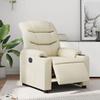 VidaXL Electric Recliner, Relaxation Chair with Adjustable Backrest and Footrest, Living Room Seat 3206586