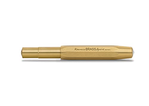 Kaweco Перьевая ручка M Средняя Латунь Спорт BRFP-BR Оригинальный Импортный Продукт