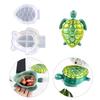 Silicone Bottle Resin Molds with Lids 3D Turtle Shape Container Epoxy Casting Mold DIY Decorative Jewelry Holder Molds