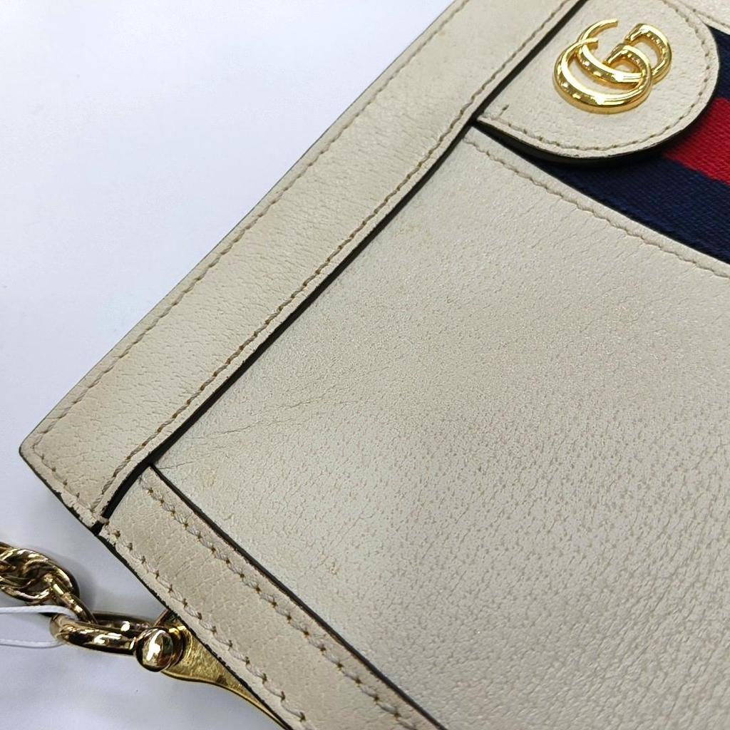 [Pre-Owned] Gucci Ophidia Small Shoulder Bag 'White' - Good #1X9SMOB
