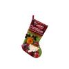 Рождественский чулок Классические большие чулки Санта, Снеговик, Олень Рождественский персонаж Для семейного праздника Рождественская вечеринка Украшение
