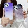 Happy Marble Purple Lucky Love Pattern Мягкий корпус из ТПУ Модный чехол для телефона для iPhone Samsung Vivo Xiaomi Oppo