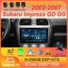 Android 14 For Subaru Impreza GD GG 2002 - 2007 Navigation Multimedia Car Radio Player Stereo WiFi+4G Video Head Unit BT DSP DVD