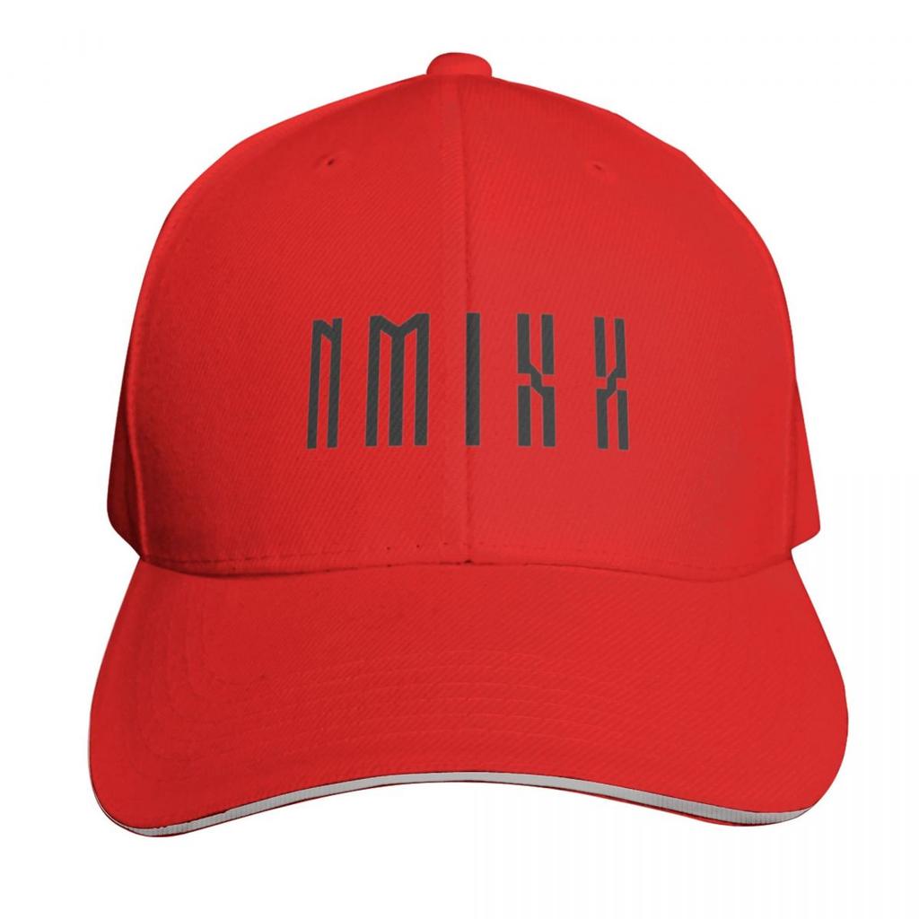 NMIXX ( ) Kpop logo Baseball Cap fashionable Golf custom caps Trucker Hat Women Unisexs