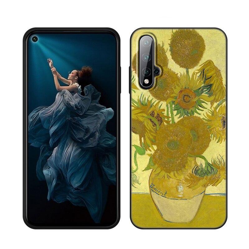 Чехол для телефона с изображением Ван Гога и звездного неба для Huawei Honor 60 50 Mate 40 30 20 10 Lite Nova 9 8 Pro 7 SE Y60 30S 8i 7i 5T Премиум-чехол