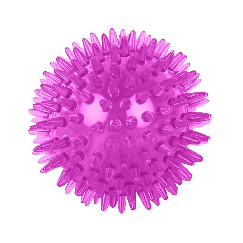 Toy Ball High Elastic Squeaking Sound Pointed Spike Ball Floating Water Resistant Cleaning Teeth Dog Toy Ball