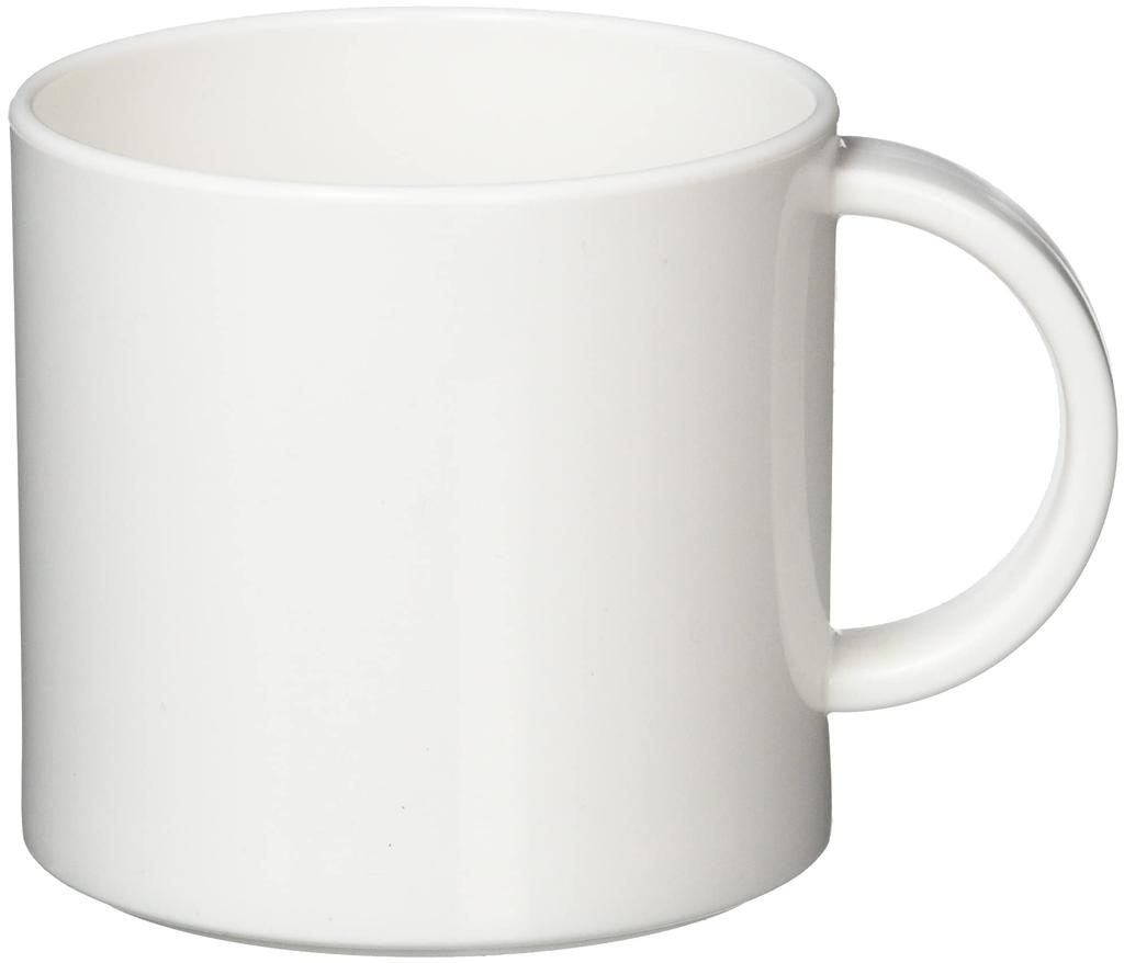 Nagao My Cup 330ml White Plastic No.809W