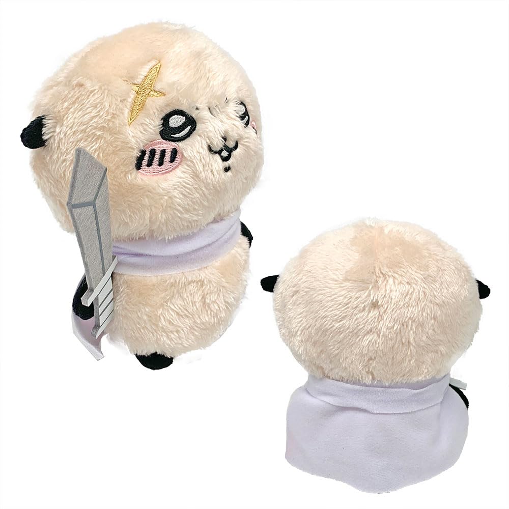 Тикава и другие сражаются Мягкая игрушка 16 см Морская выдра Хачиваре Очень большой Официальный товар от 3 Дааа! приблизительно. (Типы наборов)