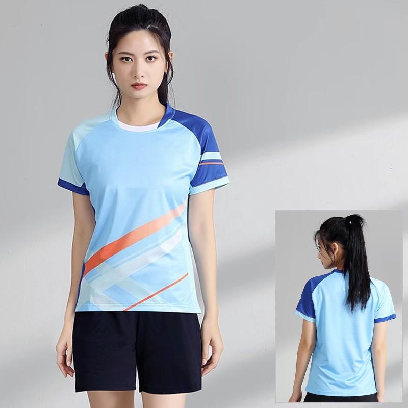 Quick Dry Badminton Shirts Pants Set Men Women Breathable Tennis Volleyball Training Team Uniforms Customizable